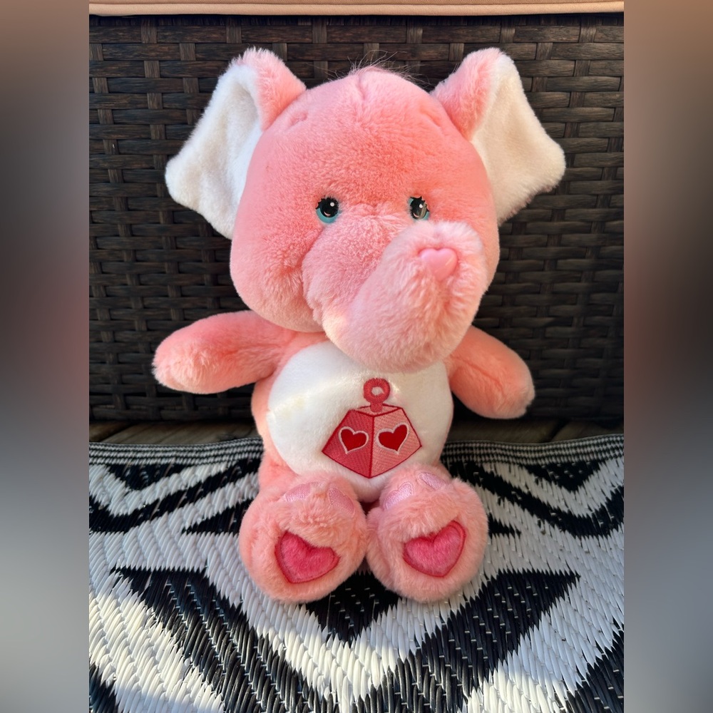 Care Bears Cousins Lotsa Heart Elephant 13” Plush Stuffed Animal 2004